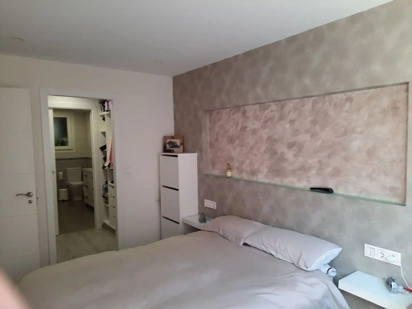 Schlafzimmer von Wohnung zum Verkauf in Biar mit Klimaanlage
