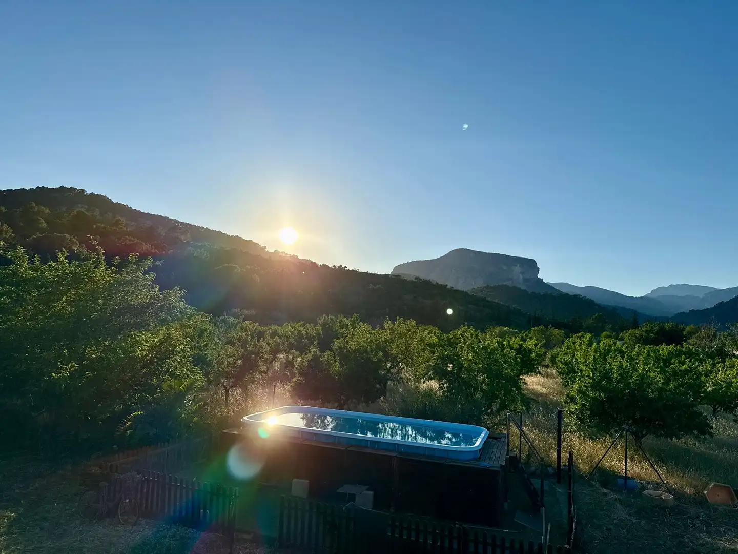 Jardín de Finca rústica en venta en Lloseta con Aire acondicionado, Terraza y Piscina