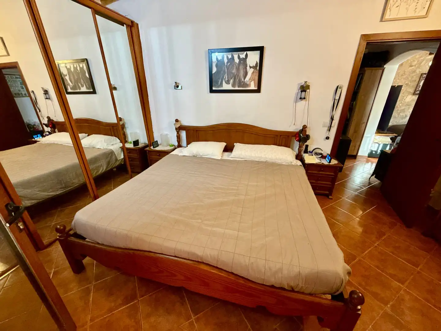 Habitación de Finca rústica en venta en Lloseta con Aire acondicionado, Terraza y Piscina