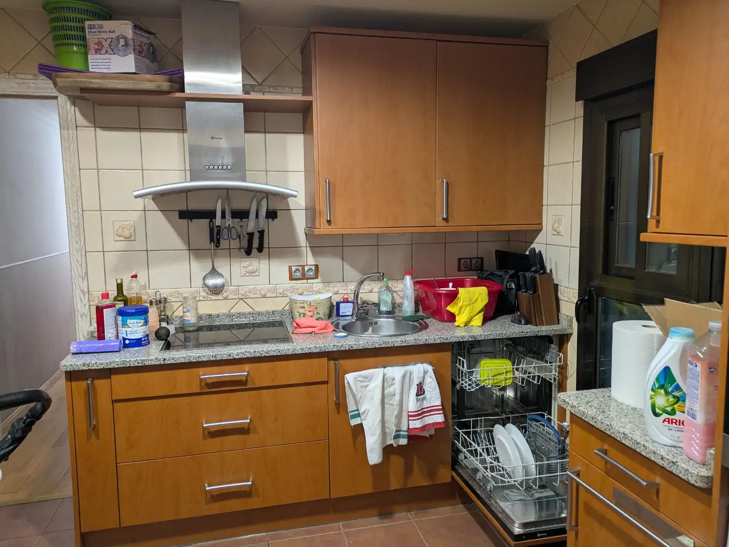 Wohnung zur Miete in Calle de Alonso Heredia, 29, Guindalera Küche von Wohnung zur Miete in Madrid Capital mit Klimaanlage