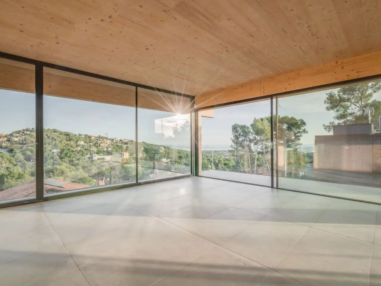 Casa o chalet en venta en Carrer del Poeta Maragall, 17, Matadepera Sala de estar de Casa o chalet en venta en Matadepera con Calefacción, Jardín privado y Parquet