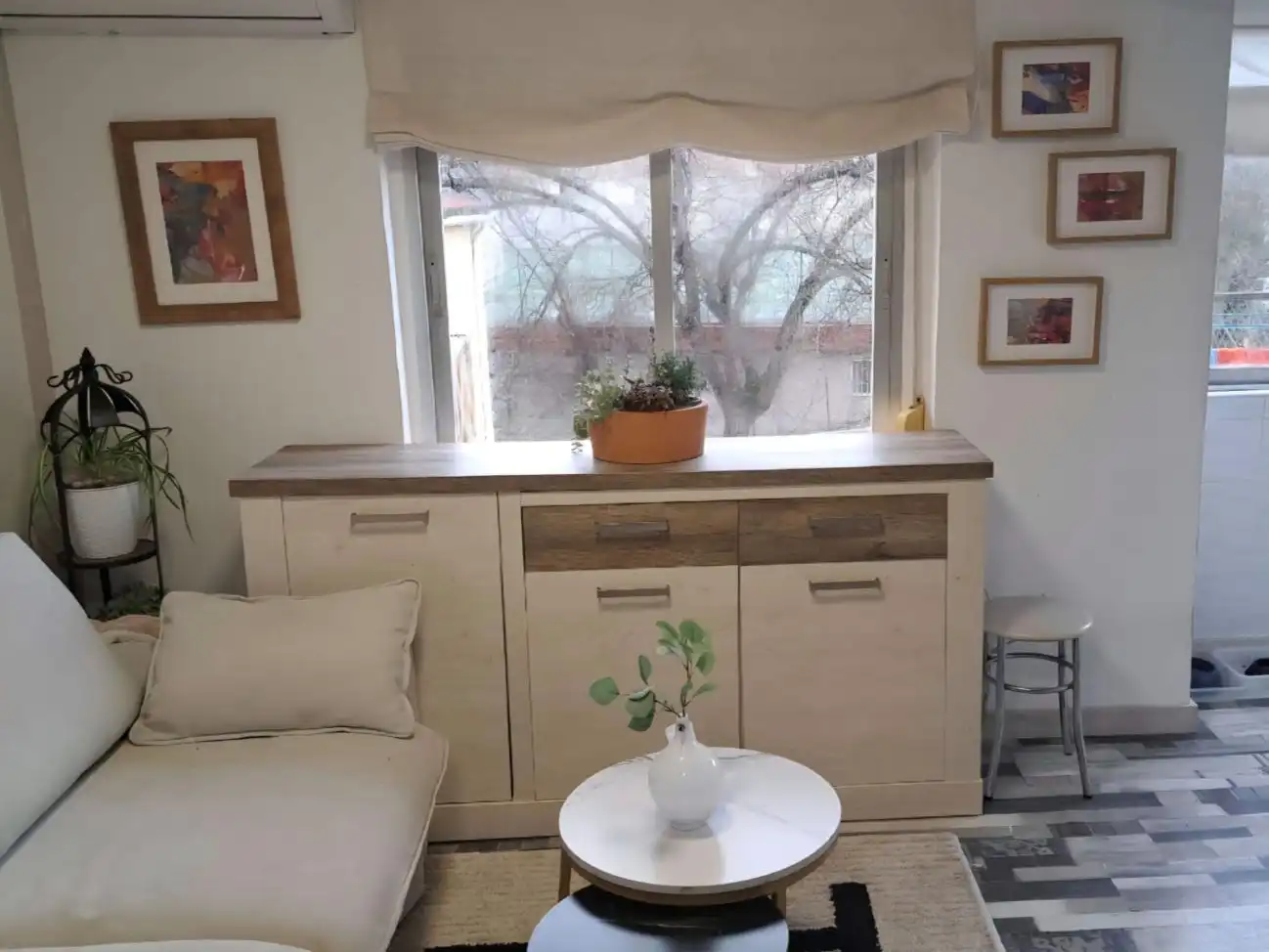 Kitchen of Flat for sale in  Madrid Capital  with Air Conditioner