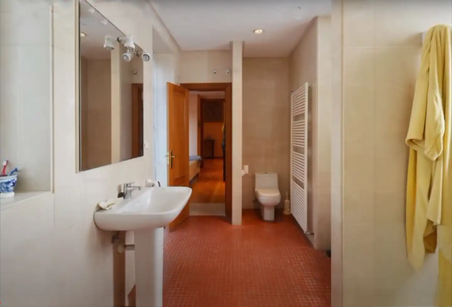 Finca rústica en venta en Calle España, 7, Corcos Baño de Finca rústica en venta en Corcos con Aire acondicionado, Calefacción y Jardín privado
