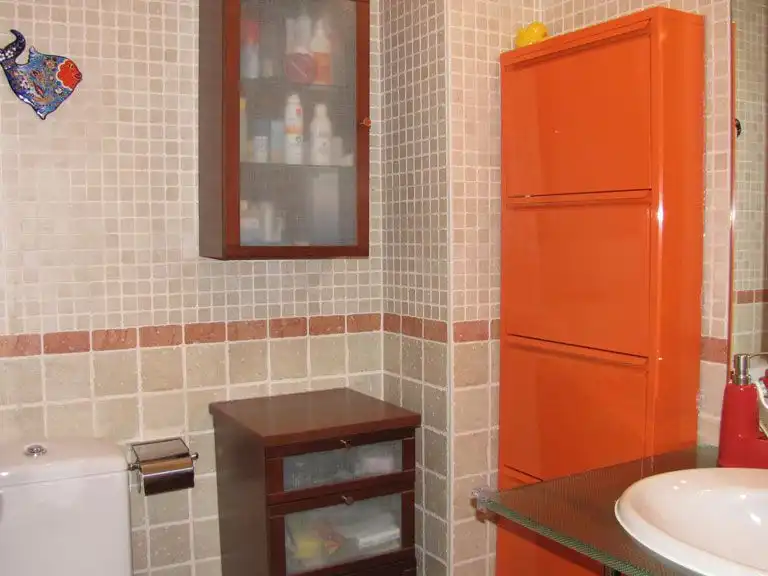 Wohnung zum Verkauf in Calle de Rafael Bergamín, 5, San Juan Bautista Badezimmer von Wohnung zum Verkauf in Madrid Capital mit Klimaanlage und Schwimmbad