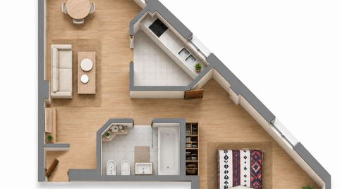 Foto 4 de Piso en venta en Les Arenes - La Grípia Can Montllor, Terrassa