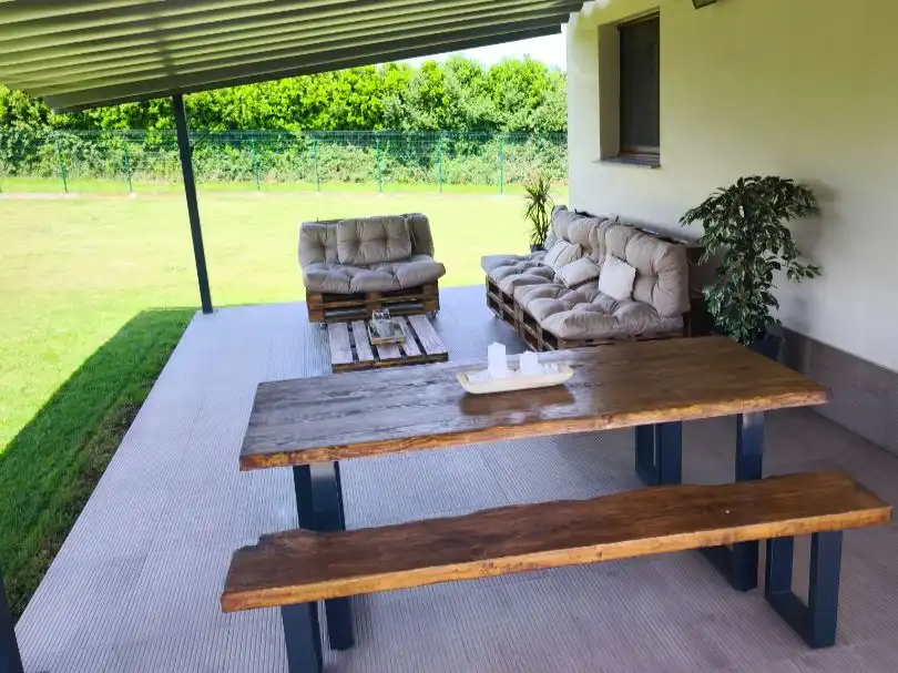 Piso en venta en Camin del Fondo de Porceyo, 920, Porceyo Terraza de Piso en venta en Gijón con Terraza y Piscina