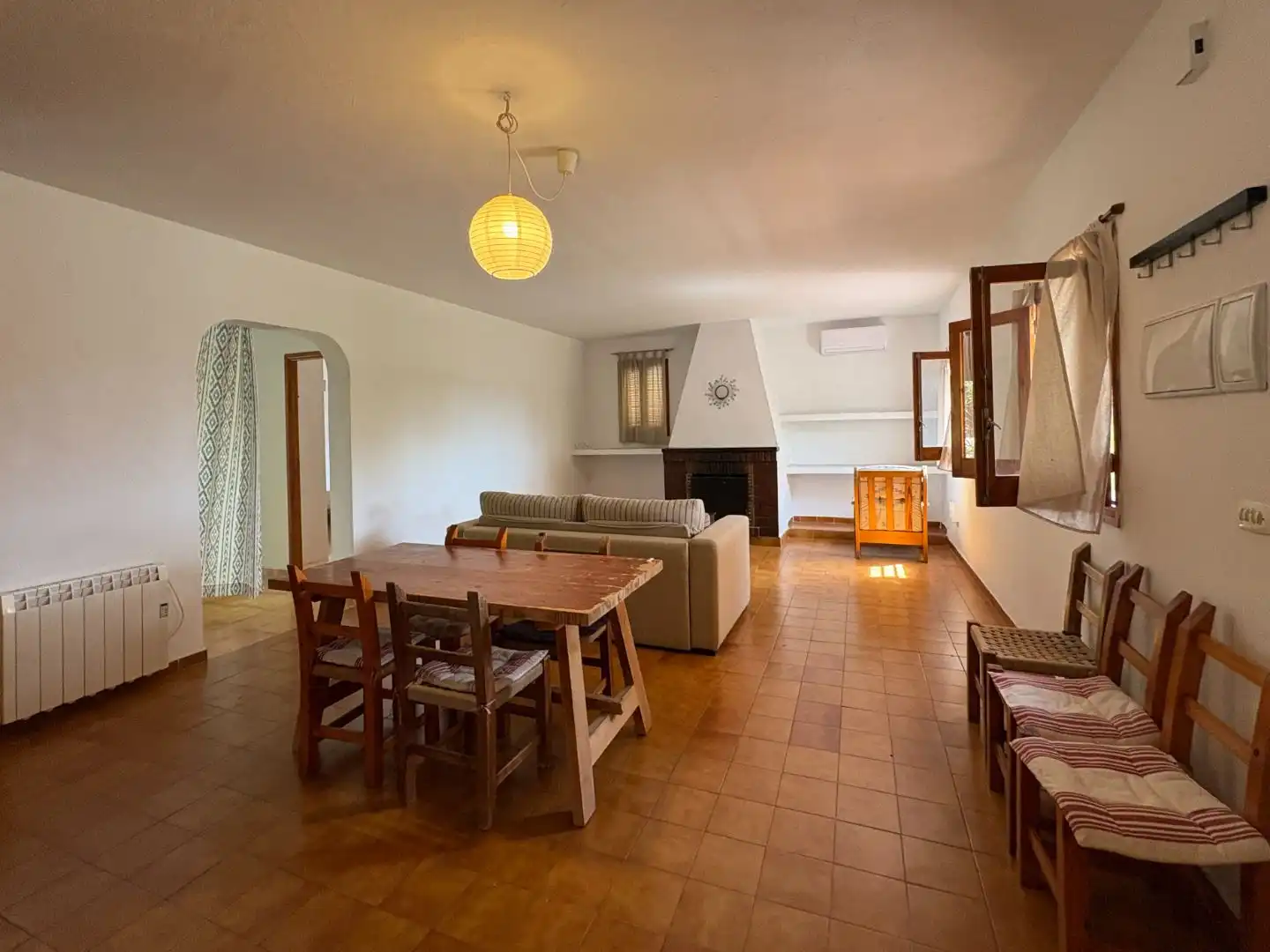 Piso en venta en Carrer Verderol, 38, Sant Jordi de Ses Salines - Sant Francesc Sala de estar de Piso en venta en Sant Josep de sa Talaia con Aire acondicionado, Calefacción y Jardín privado