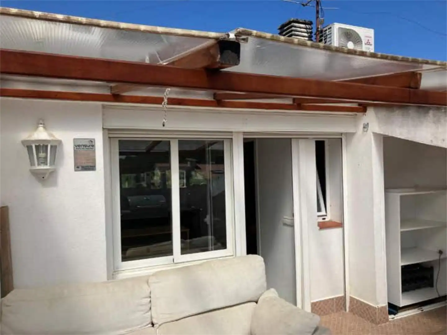 Terraza de Estudio de alquiler en Sant Pere de Ribes con Calefacción, Terraza y Amueblado