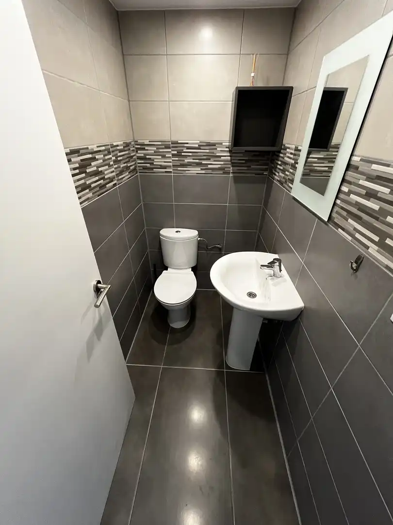 Dúplex en venta en Calle Nueva, 7, San Mateo de Gállego Baño de Dúplex en venta en San Mateo de Gállego con Aire acondicionado, Calefacción y Parquet