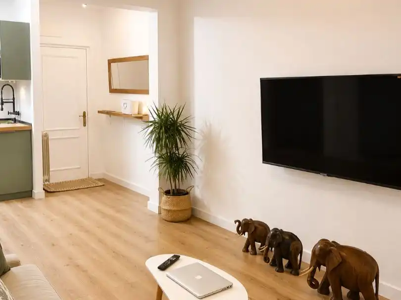 Piso en venta en Calle Los Indianos, 7, Numancia - San Fernando Sala de estar de Piso en venta en Santander