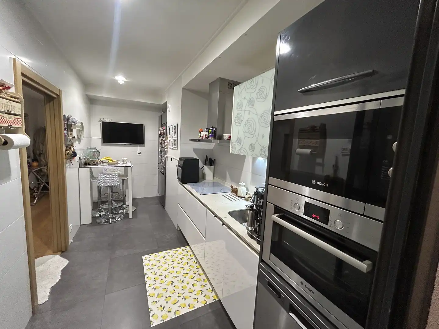 Piso en venta en Fatima Etorbidea, 3, Erandio Cocina de Piso en venta en Erandio con Aire acondicionado, Calefacción y Jardín privado