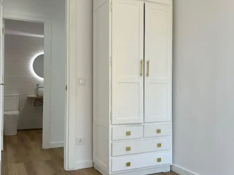 Bedroom of Flat for sale in Algeciras  with Parquet flooring, Terrace and Balcony