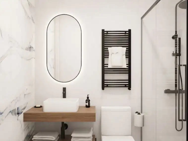 Bathroom of Flat for sale in  Madrid Capital  with Air Conditioner