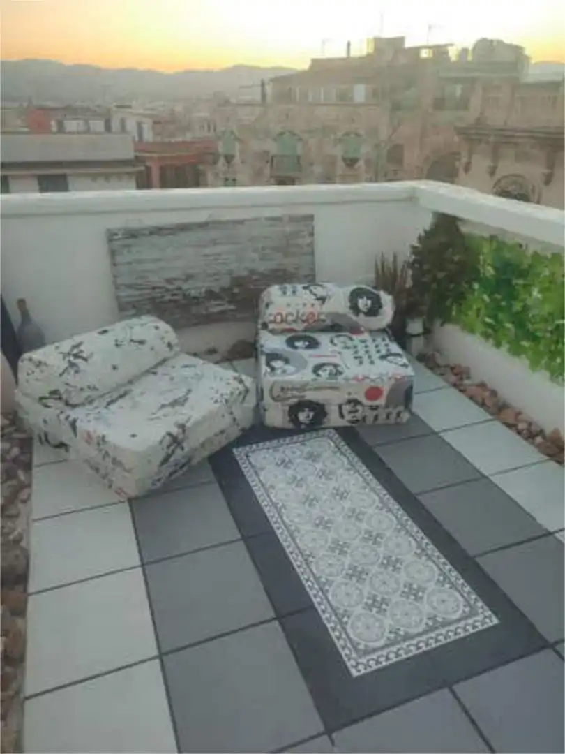 Terrace of Apartments for rent in  Palma de Mallorca  with Heating, Terrace and Storage room