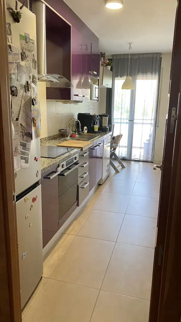 Wohnung zum Verkauf in Travessera Alt, 123, Juneda Küche von Wohnung zum Verkauf in Juneda mit Klimaanlage, Heizung und Parkett