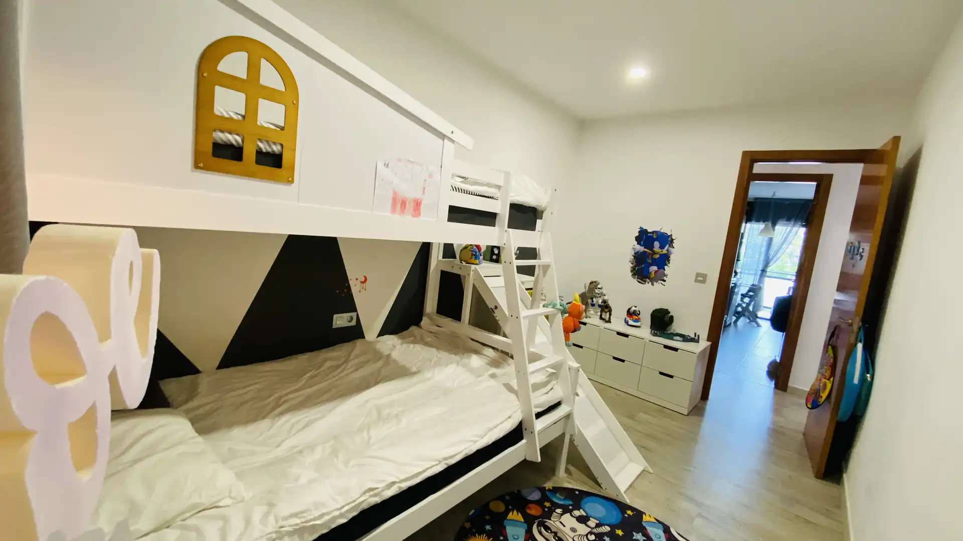 Wohnung zum Verkauf in Travessera Alt, 123, Juneda Schlafzimmer von Wohnung zum Verkauf in Juneda mit Klimaanlage, Heizung und Parkett