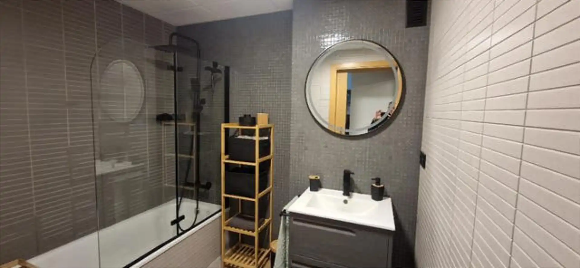 Bany de Apartament de lloguer en Don Benito amb Calefacció i Moblat