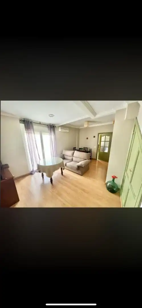 Sala d'estar de Pis de lloguer en Andújar amb Aire condicionat, Moblat i Balcó