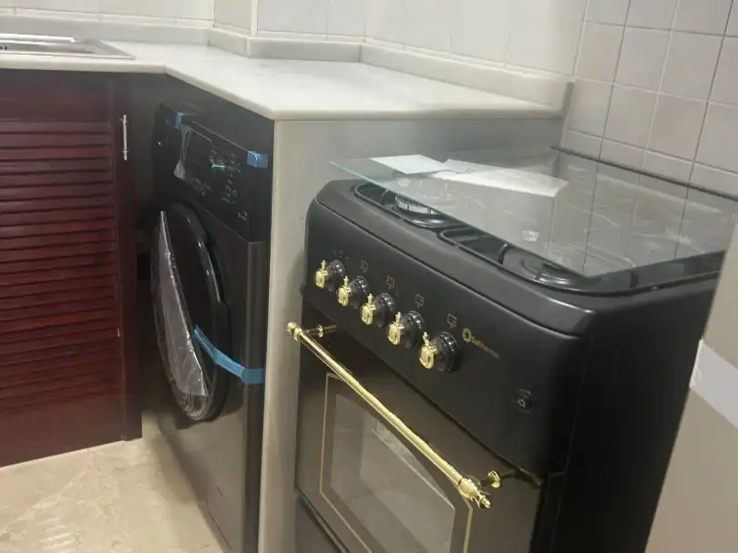 Cuina de Pis de lloguer en Valencia amb Aire condicionat, Calefacció i Videoporter