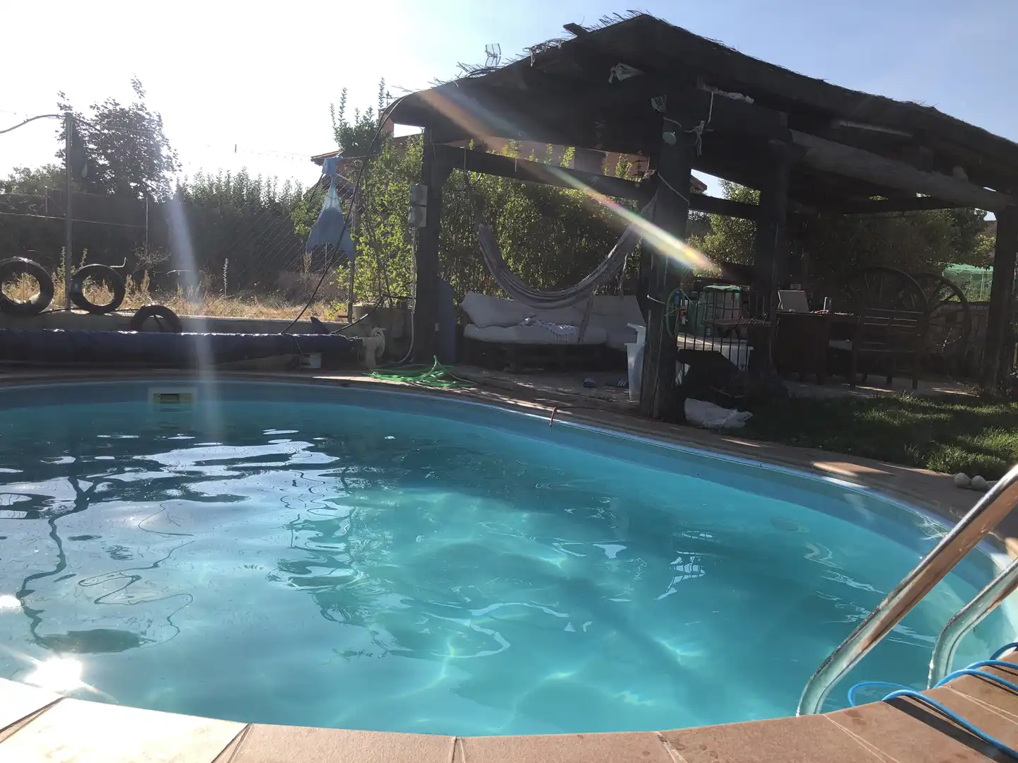 Swimming pool of Houses for sale in Buitrago del Lozoya  with Heating, Private garden and Terrace