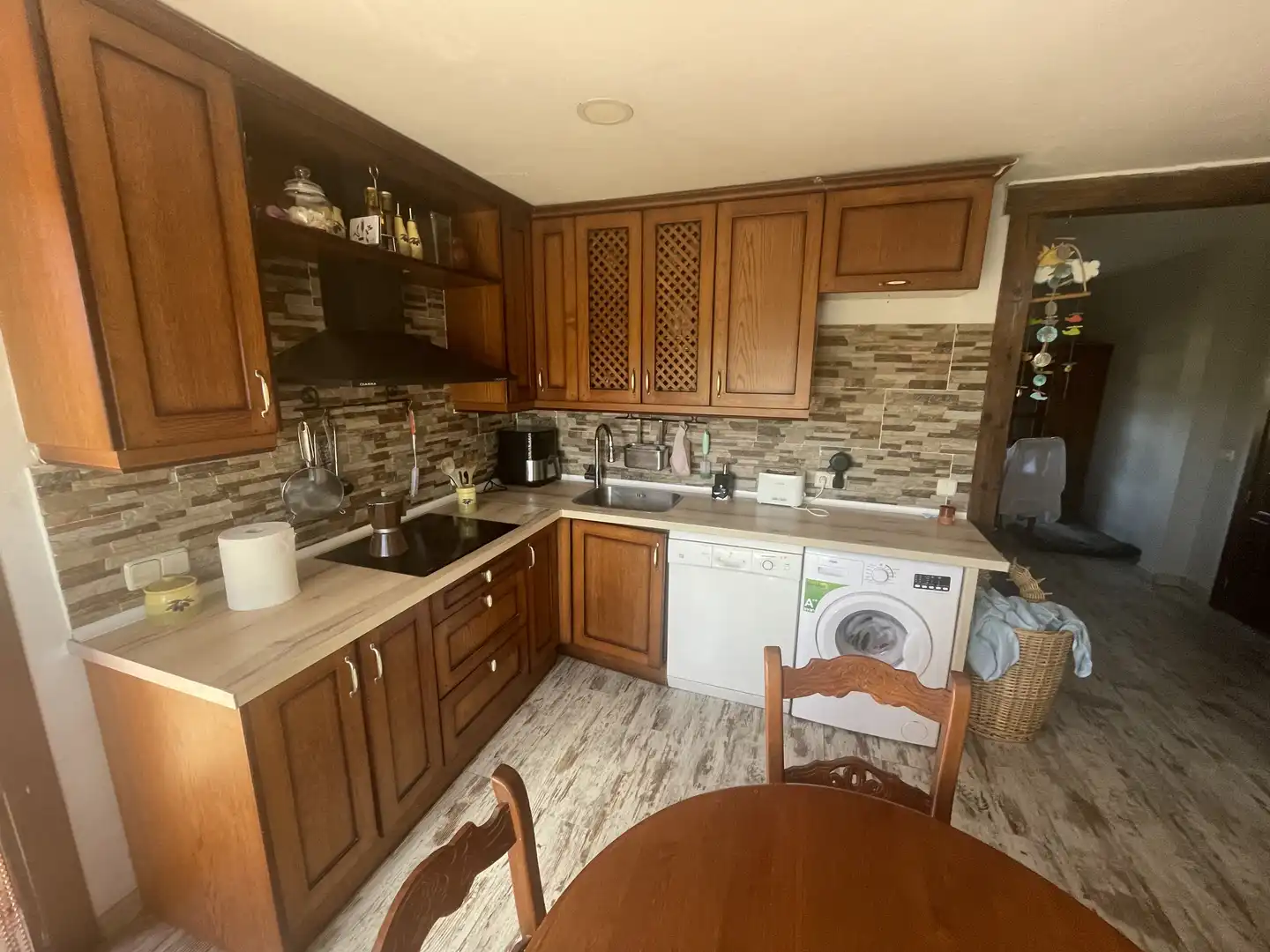 Kitchen of Houses for sale in Buitrago del Lozoya  with Heating, Private garden and Terrace