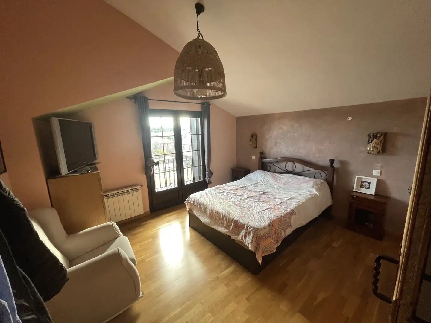 Bedroom of Houses for sale in Buitrago del Lozoya  with Heating, Private garden and Terrace