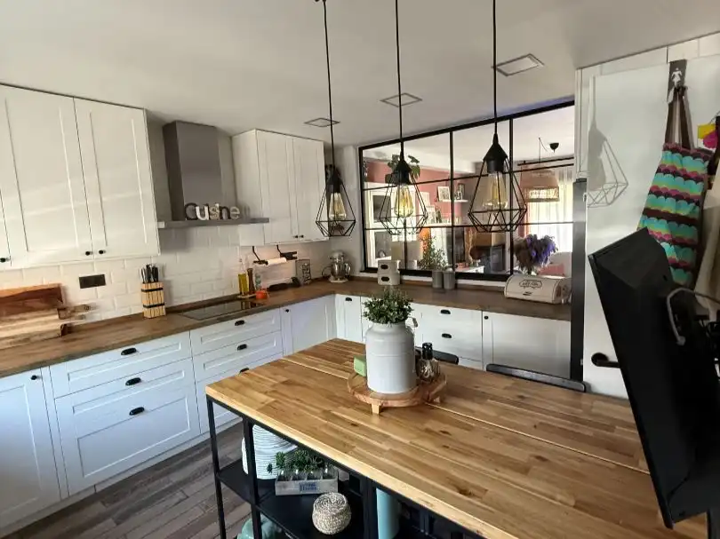 Casa o chalet en venta en Calle el Jabato, 105, Centro Cocina de Casa o chalet en venta en Rivas-Vaciamadrid con Aire acondicionado, Calefacción y Jardín privado