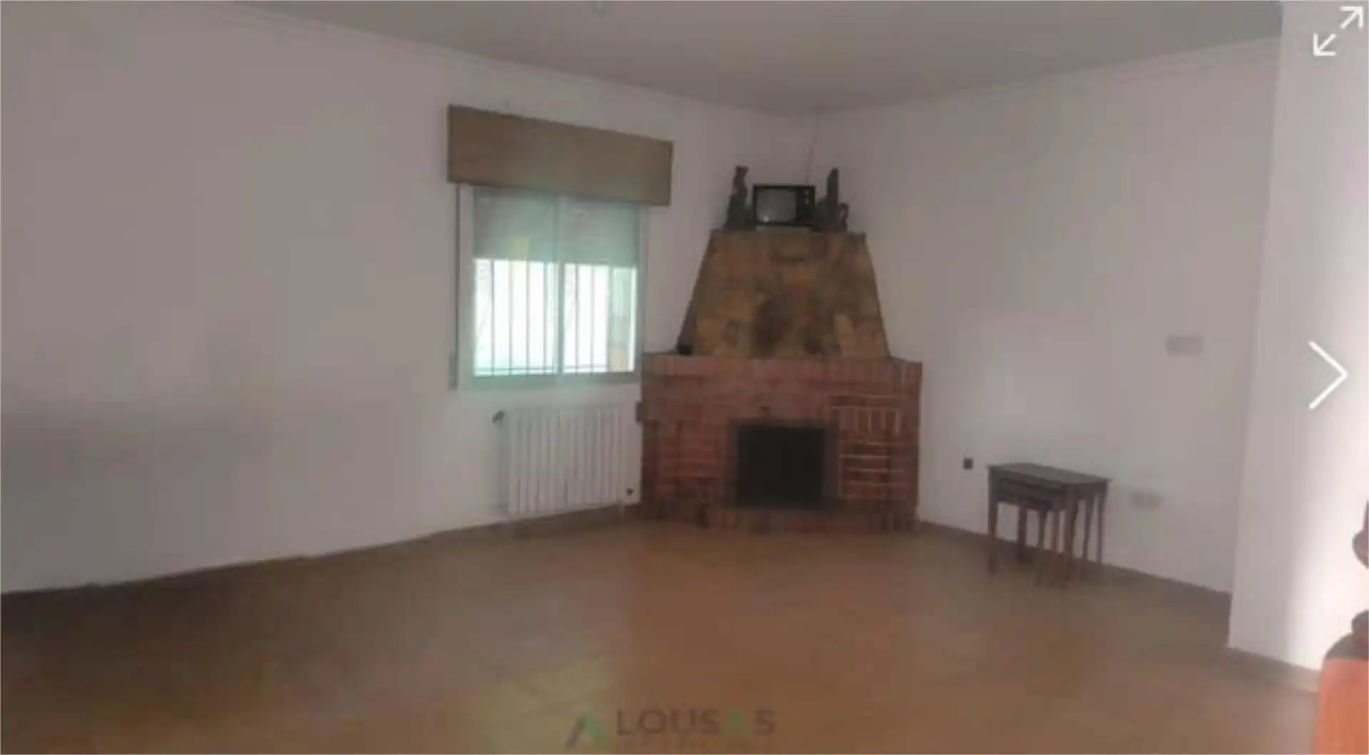 Sala d'estar de Casa adosada en venda en A Pobra do Brollón  amb Calefacció, Jardí privat i Terrassa