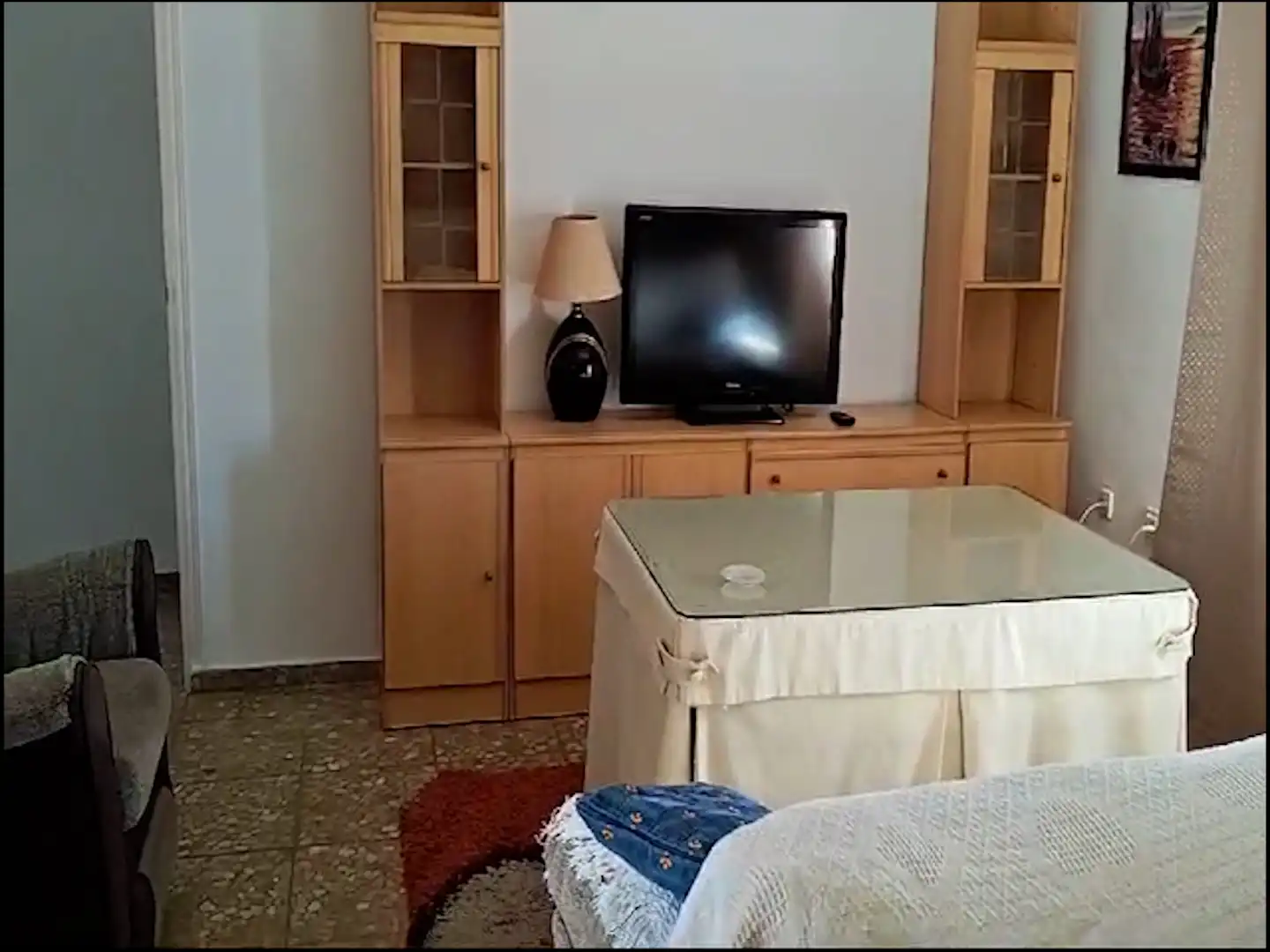Flat for sale in Calle de la Tórtola, Crevillet Living room of Flat for sale in El Puerto de Santa María with Air Conditioner, Furnished and Oven