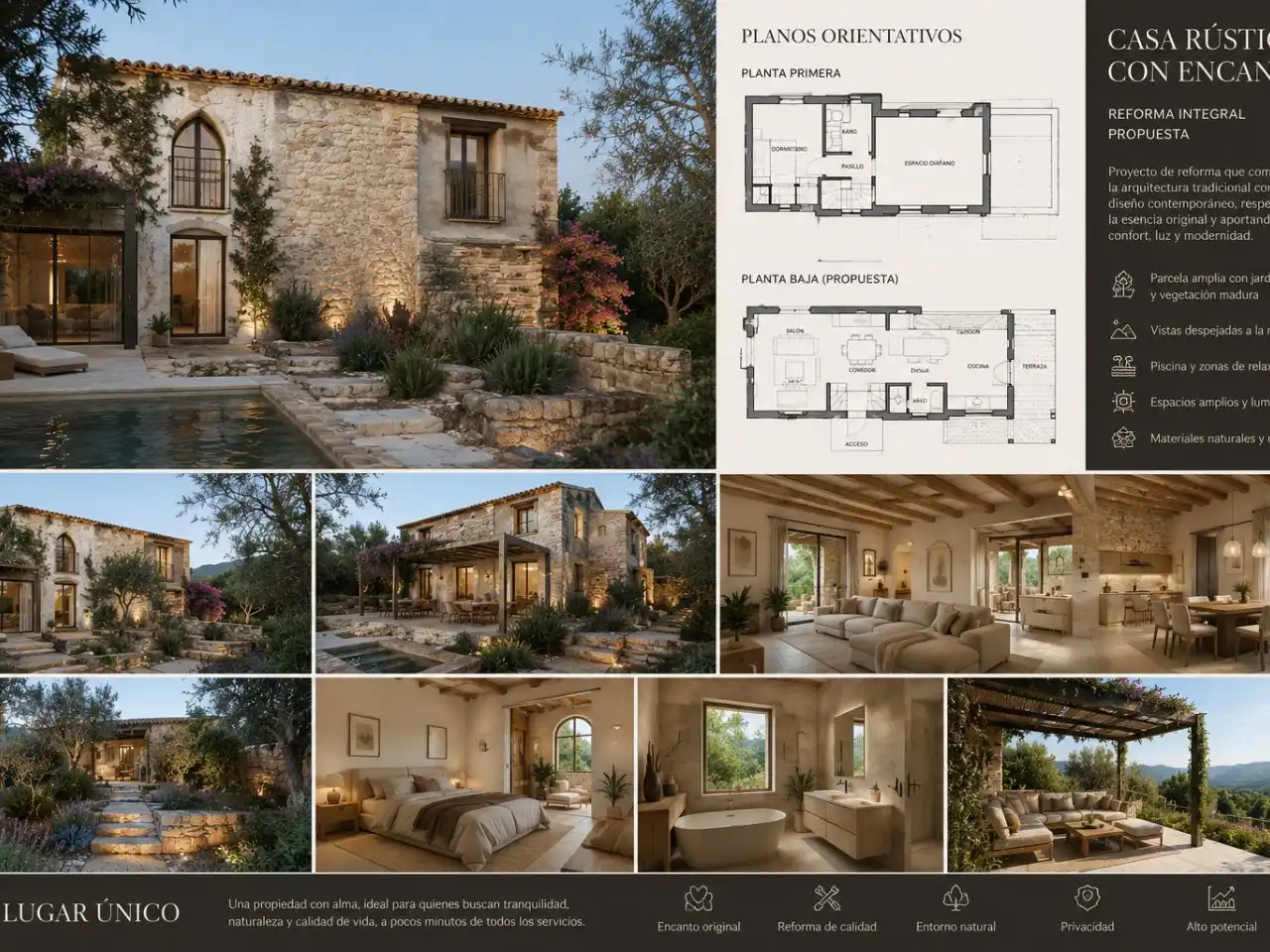 Casa adosada en venta en L'Atzúbia con Jardín privado