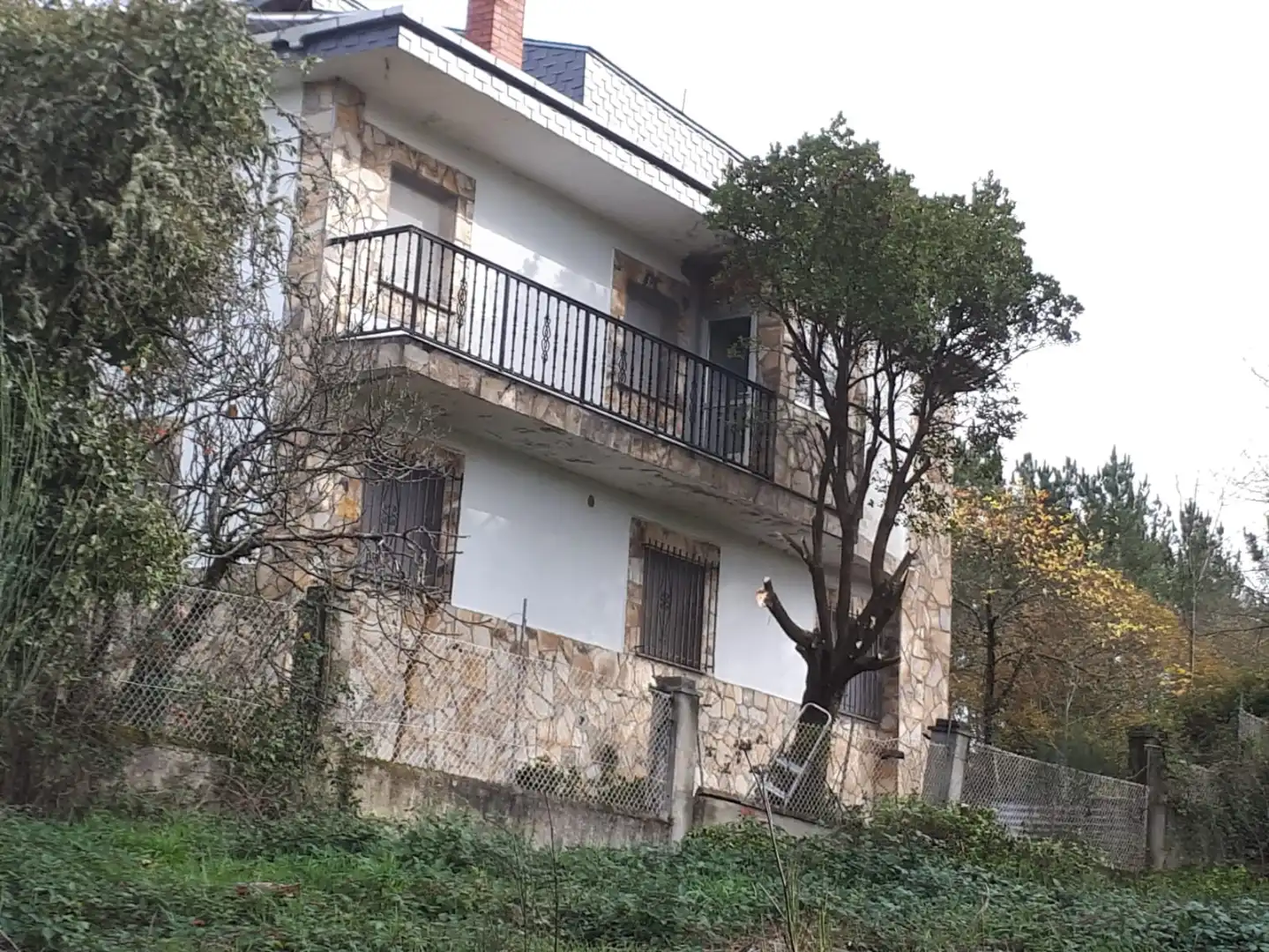 Exterior view of Houses for sale in A Pobra do Brollón   with Heating, Private garden and Terrace