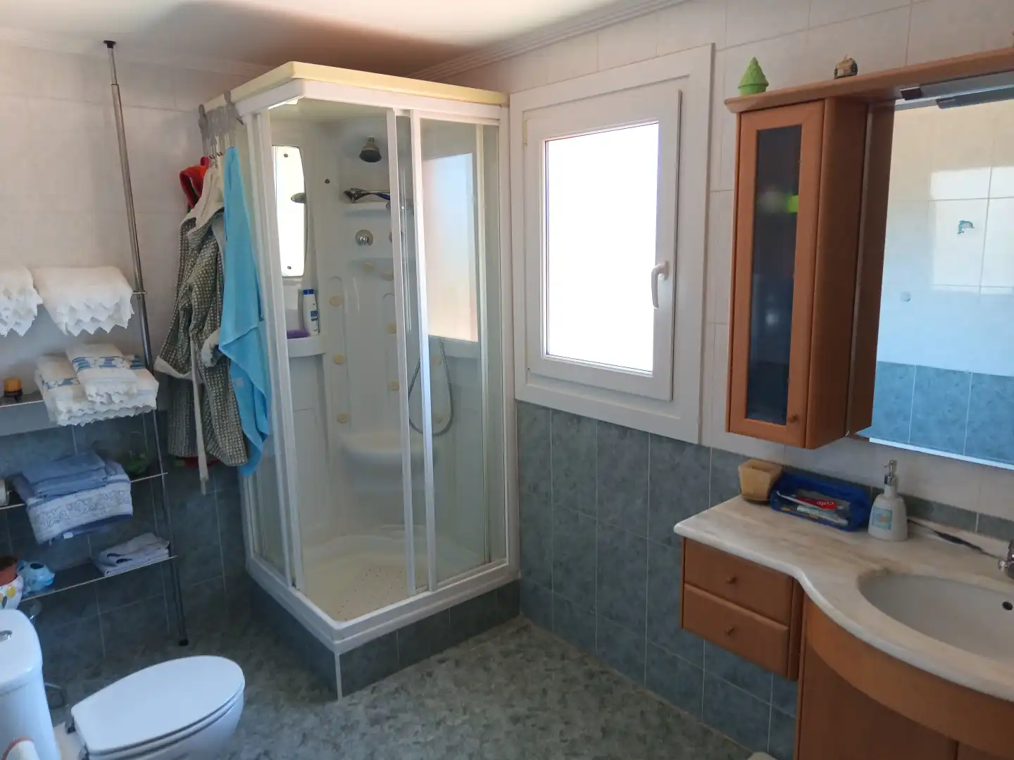 Baño de Casa adosada en venta en Barásoain con Calefacción, Parquet y Trastero