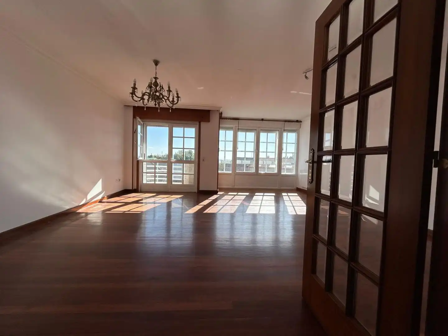 Living room of Flat for sale in Melide  with Balcony