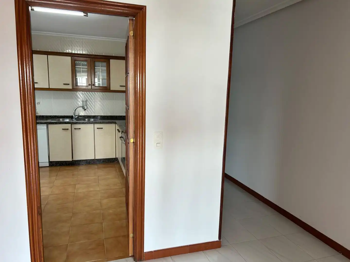 Kitchen of Flat for sale in Melide  with Balcony