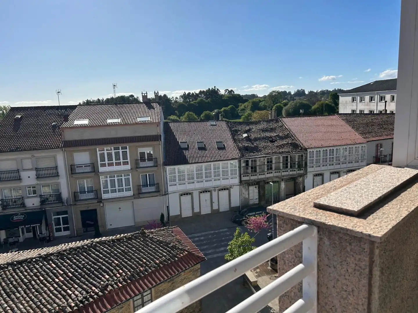 Exterior view of Flat for sale in Melide  with Balcony