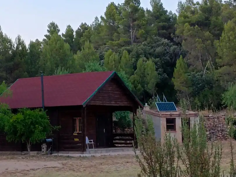 Country homes for rent in Calle Teruel, 5, La Fresneda Exterior view of Country homes for rent in La Fresneda with Air Conditioner, Heating and Private garden