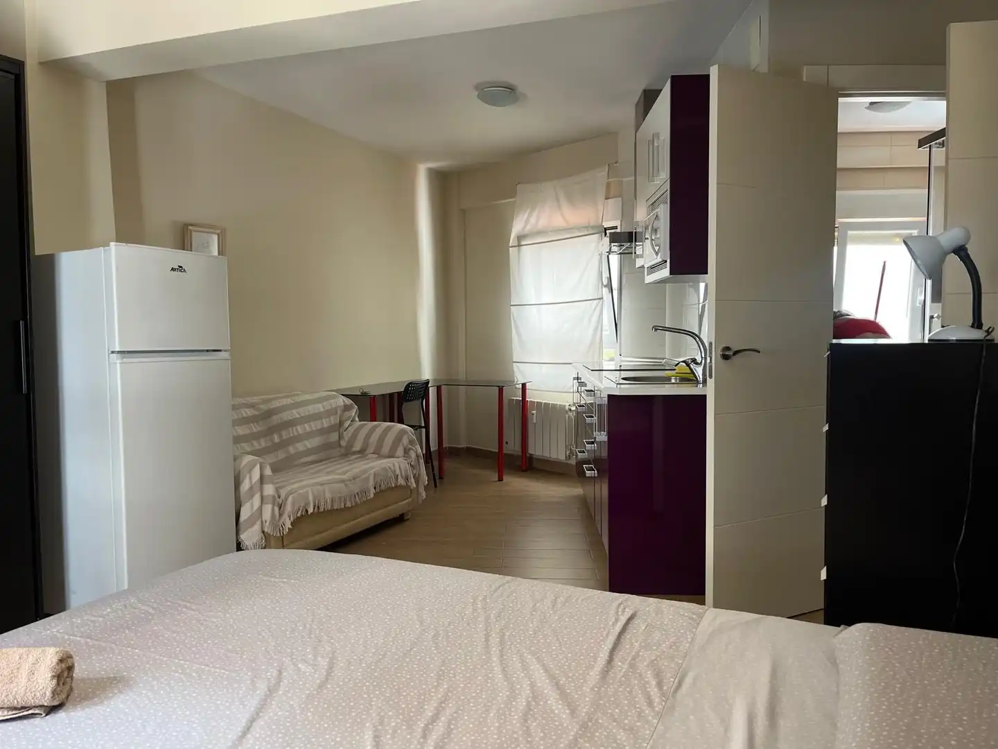 Dormitori de Loft de lloguer en Cuenca amb Calefacció i Moblat