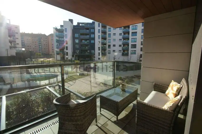 Flat for sale in Calle de Cirauqui, 6, Las Tablas Terrace of Flat for sale in Madrid with Air Conditioner, Heating and Private garden