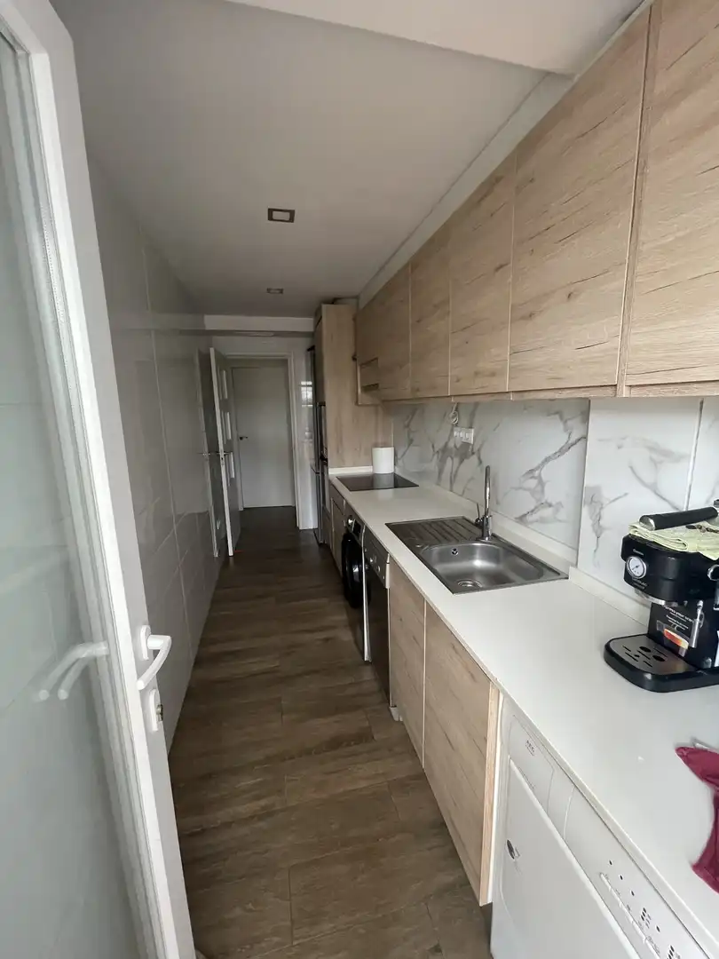 Wohnung zum Verkauf in Carrer del Joncar, 18, Prat de Vilanova Küche von Wohnung zum Verkauf in Vilanova i la Geltrú mit Klimaanlage und Terrasse