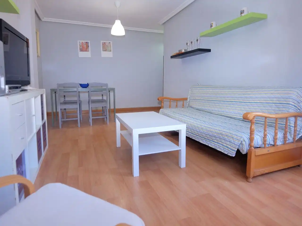 Wohnung zur Miete in Avenida de Portugal, 110, Salesas Wohnzimmer von Wohnung zur Miete in Salamanca mit Heizung, Parkett und Möbliert