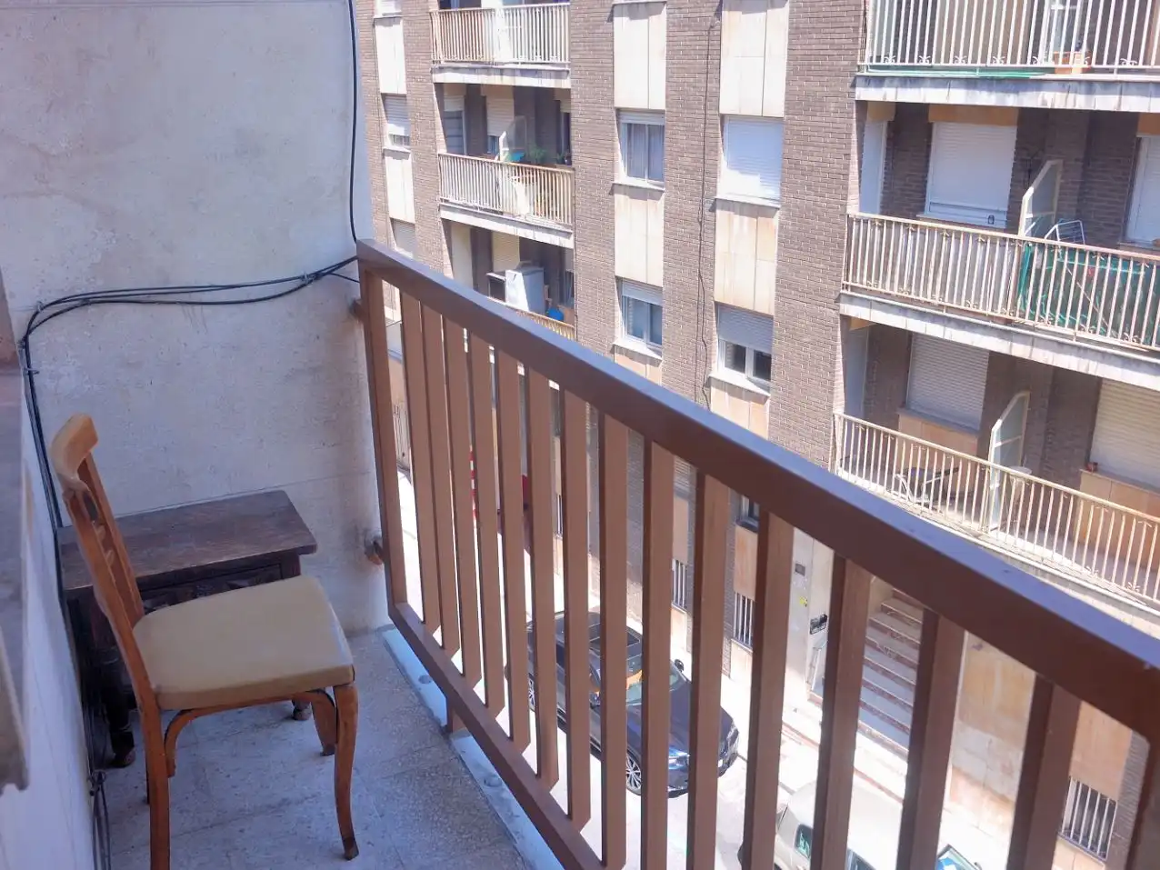 Wohnung zur Miete in Avenida de Portugal, 110, Salesas Terrasse von Wohnung zur Miete in Salamanca mit Heizung, Parkett und Möbliert