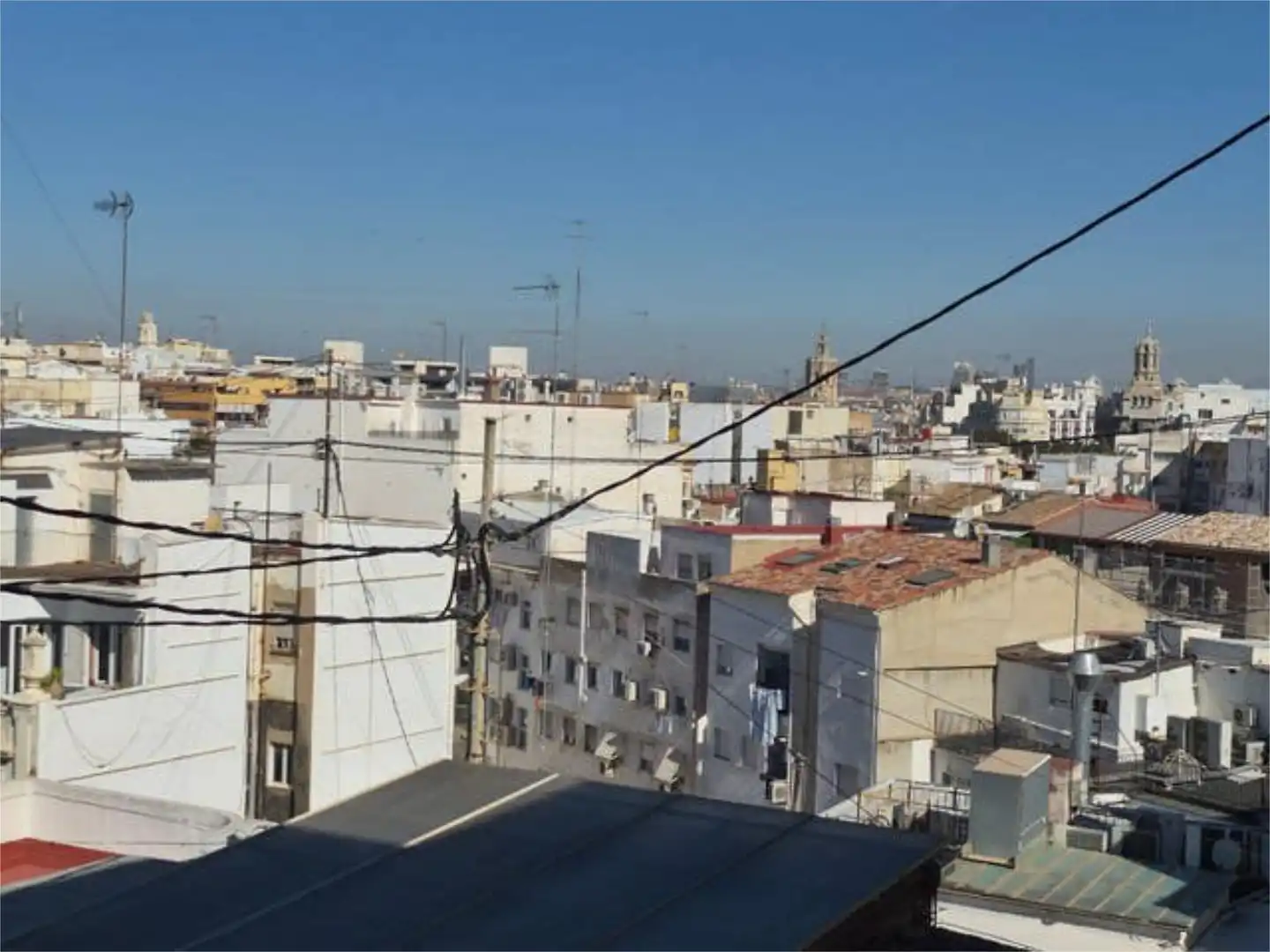Außenansicht von Loft zur Miete in Valencia mit Terrasse, Möbliert und Haustiere erlaubt