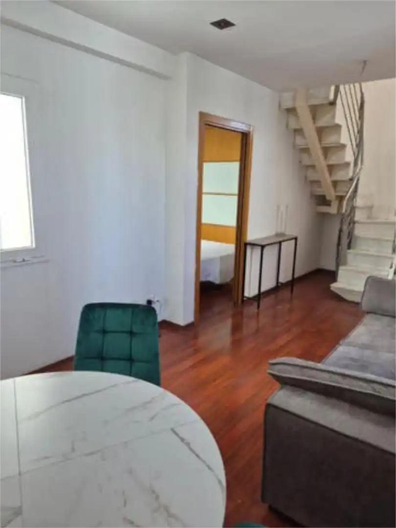 Wohnzimmer von Loft zur Miete in Valencia mit Terrasse, Möbliert und Haustiere erlaubt