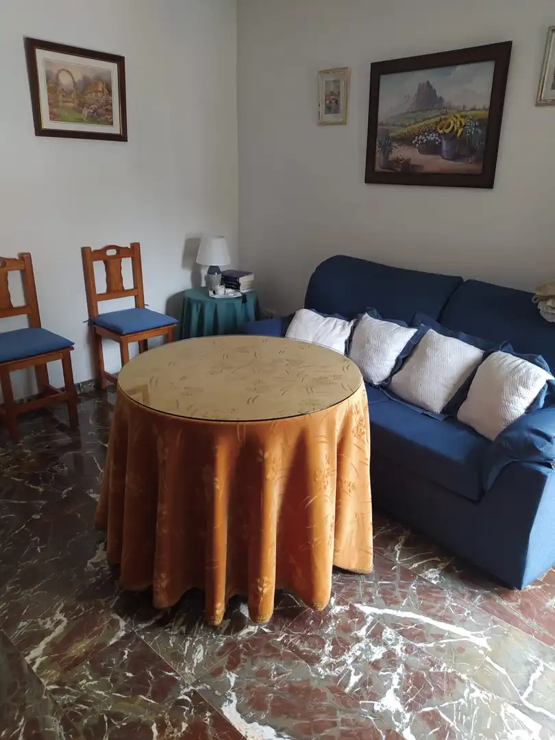 Living room of Flat for rent in Alcalá la Real  with Heating, Furnished and Balcony
