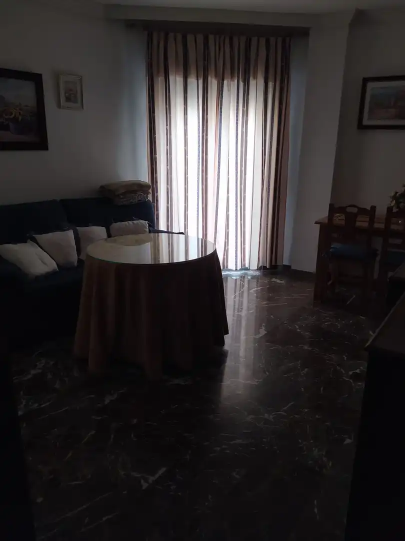 Living room of Flat for rent in Alcalá la Real  with Heating, Furnished and Balcony