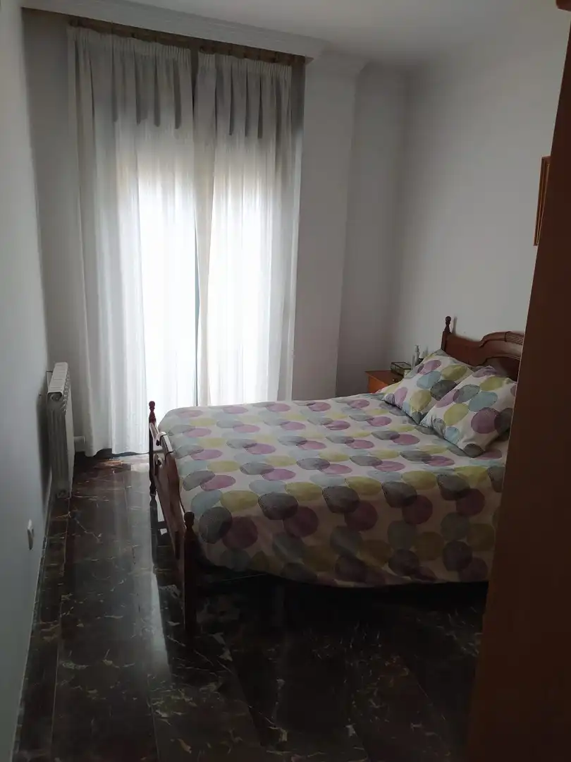Bedroom of Flat for rent in Alcalá la Real  with Heating, Furnished and Balcony