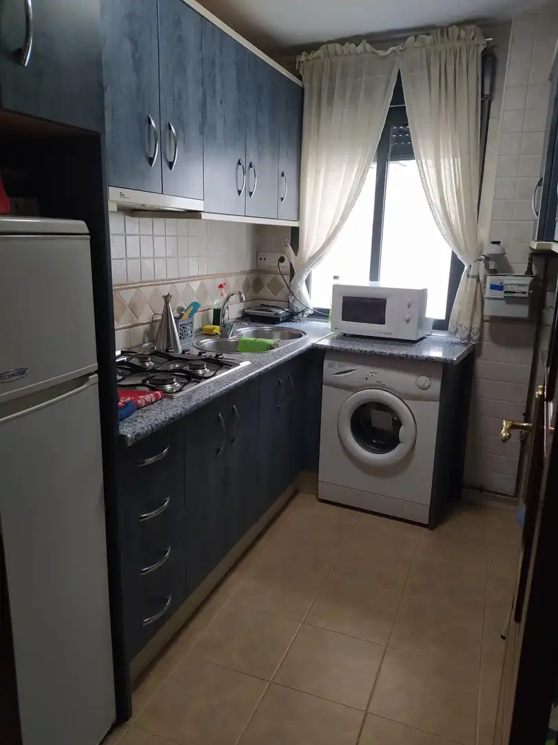 Kitchen of Flat for rent in Alcalá la Real  with Heating, Furnished and Balcony