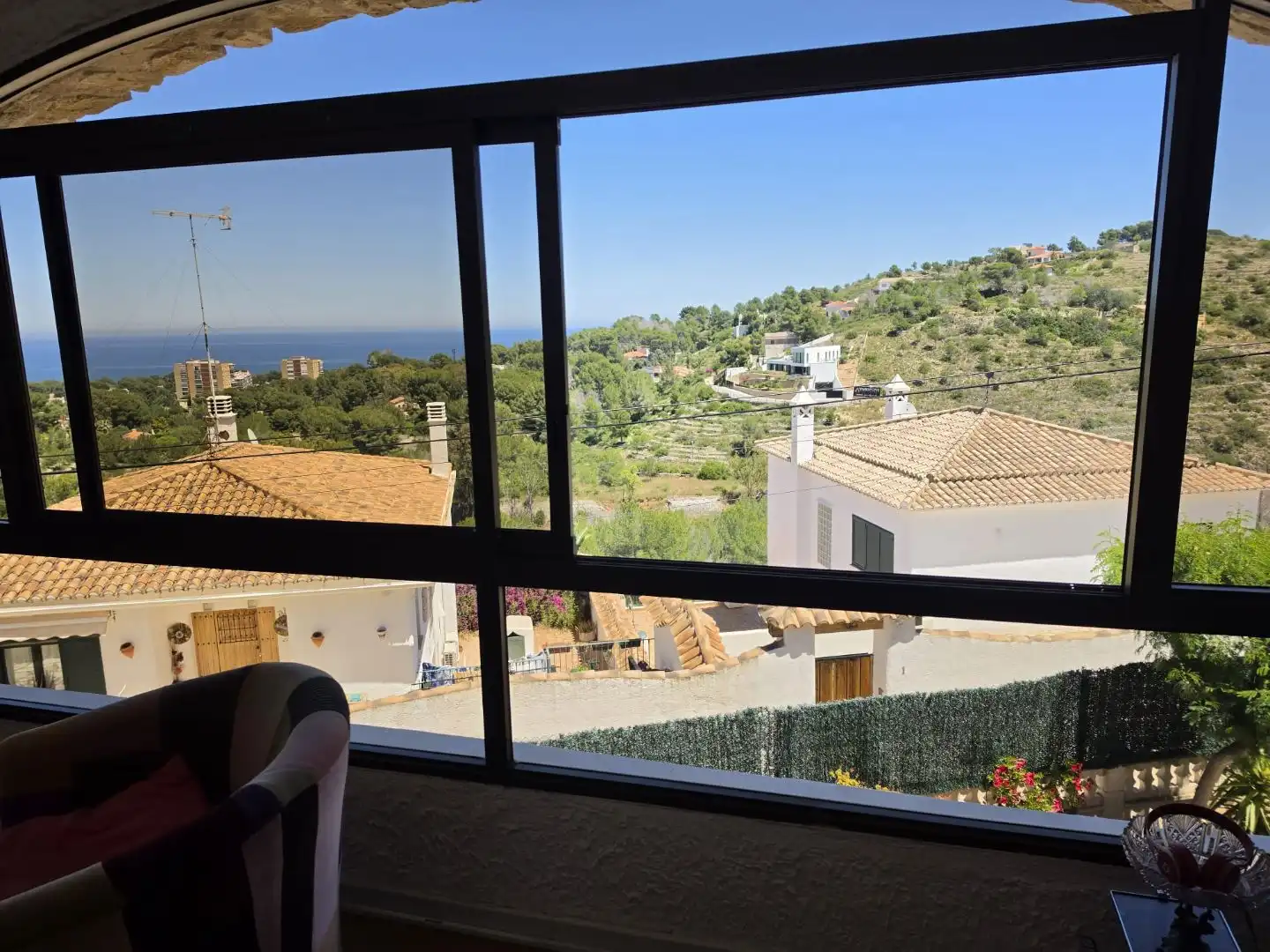 Houses for sale in Carrer de la Mora, 3, El Montgó Exterior view of Houses for sale in Dénia with Air Conditioner, Heating and Private garden
