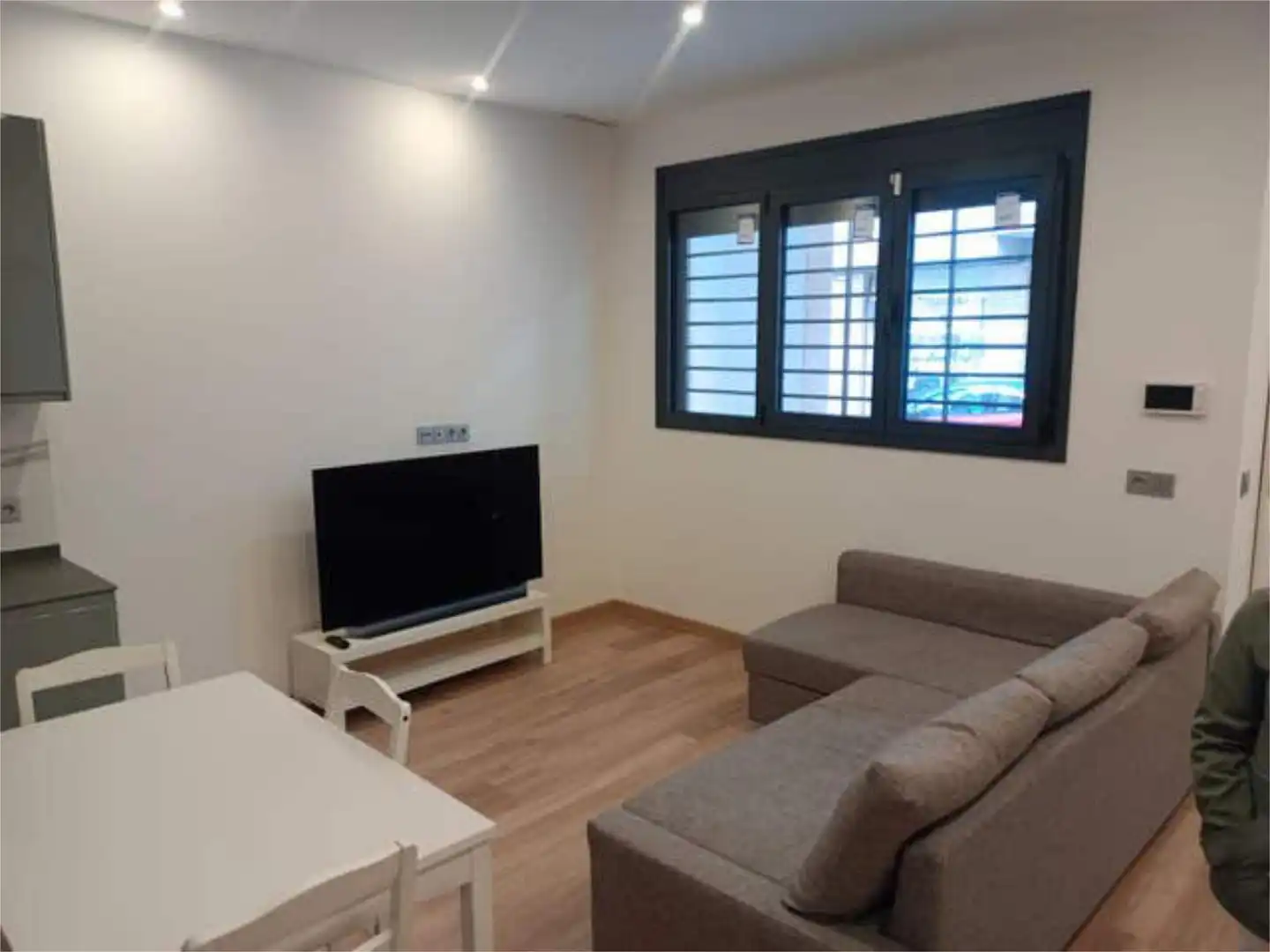 Sala de estar de Loft de alquiler en L'Hospitalet de Llobregat con Calefacción y Amueblado