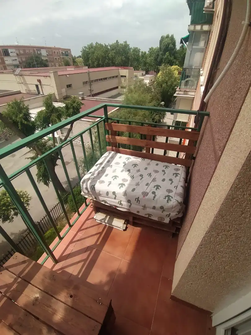 Piso de alquiler en Calle Rio Duero, 15, San Nicasio Terraza de Piso de alquiler en Leganés con Aire acondicionado, Calefacción y Parquet